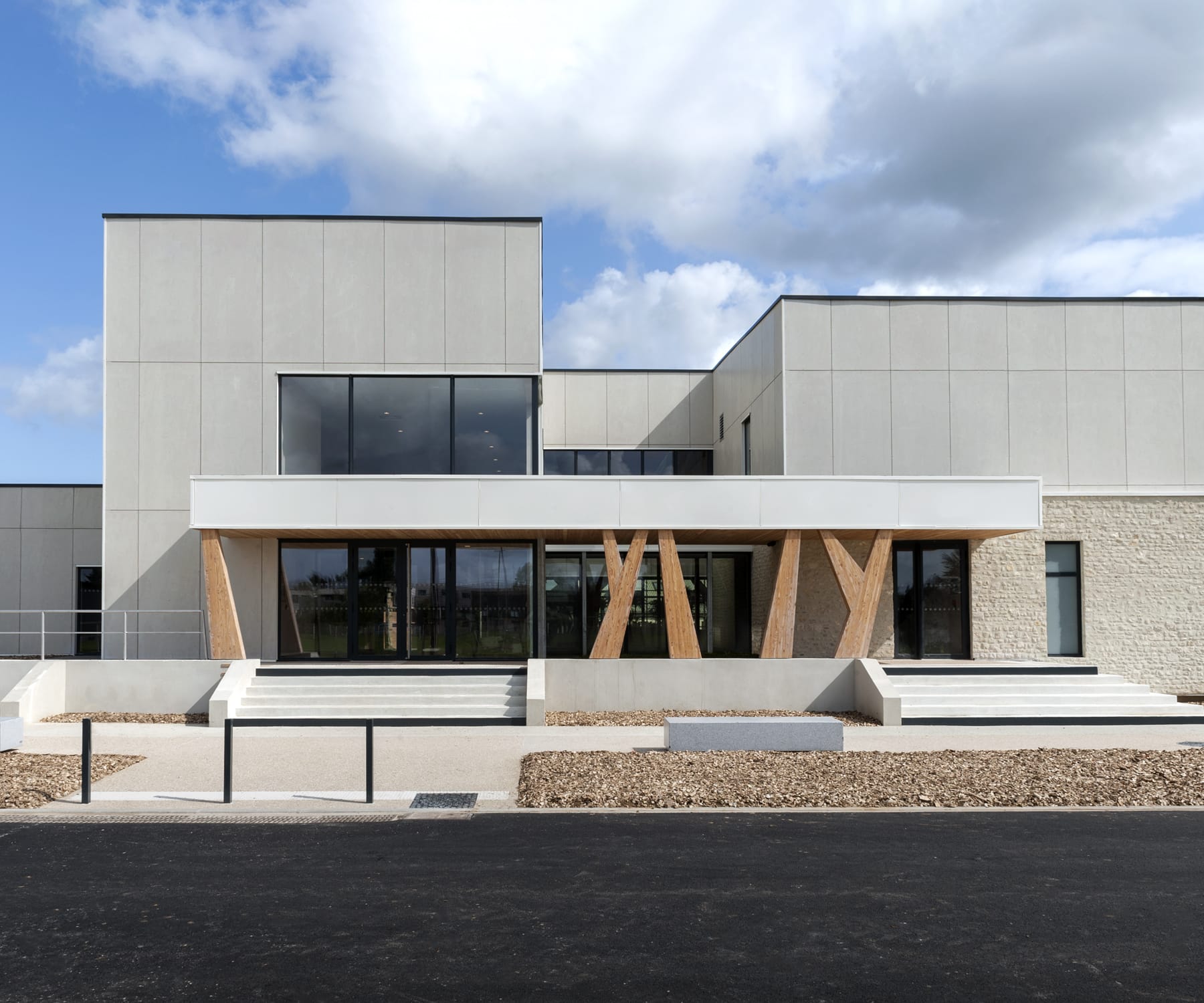 AP-MA architecture - Centre aquatique de Milly-la-Forêt