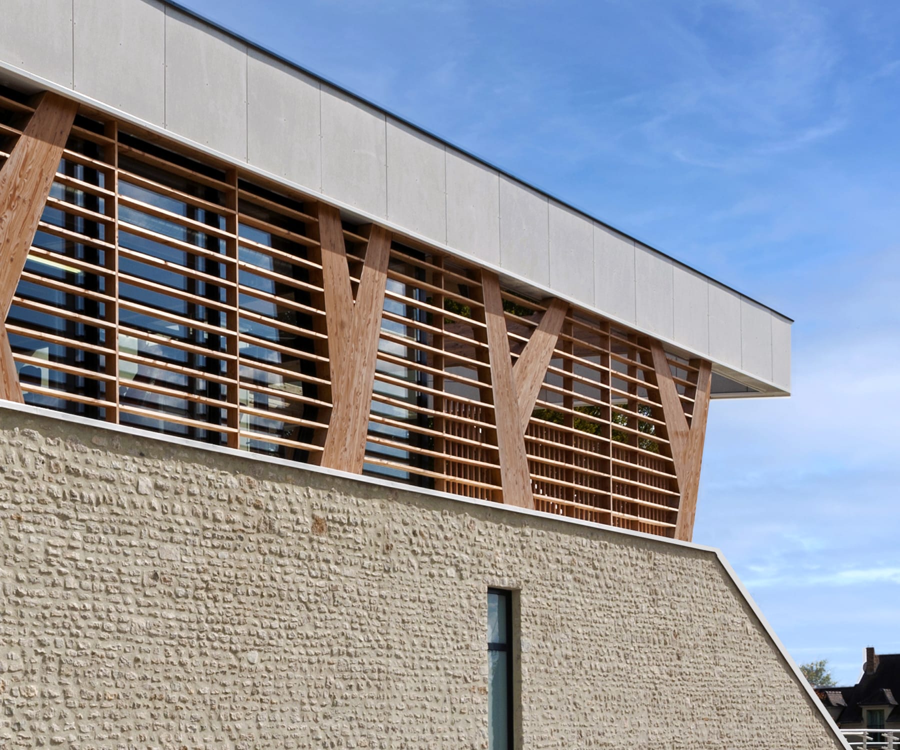 AP-MA architecture - Centre aquatique de Milly-la-Forêt