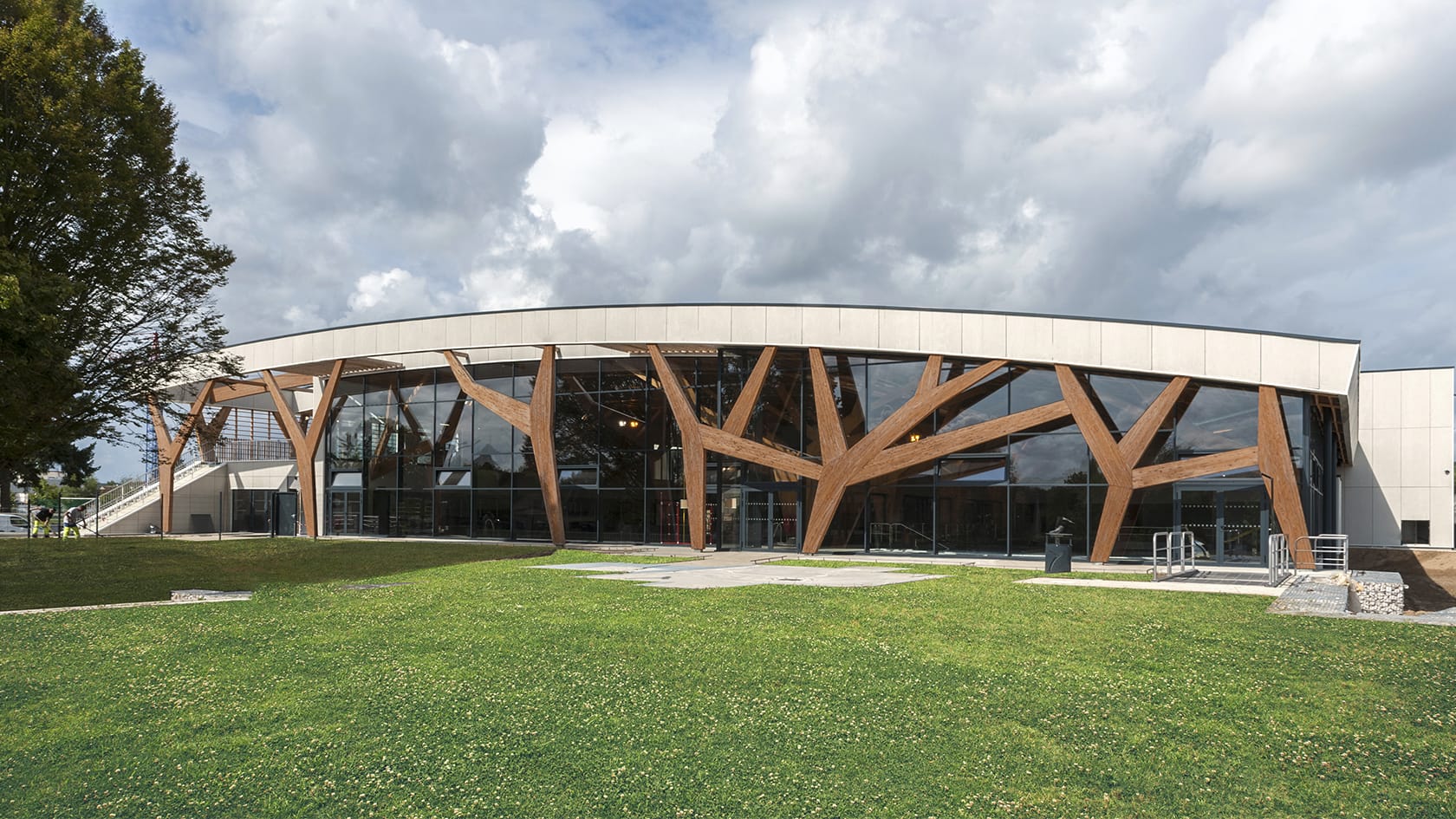 AP-MA architecture - Centre aquatique de Milly-la-Forêt
