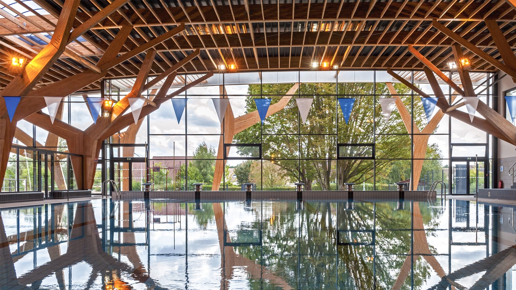 AP-MA architecture - Centre aquatique de Milly-la-Forêt