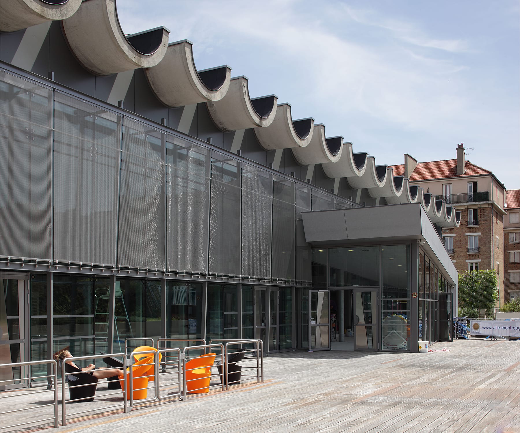 AP-MA architecture - centre aquatique de Montrouge