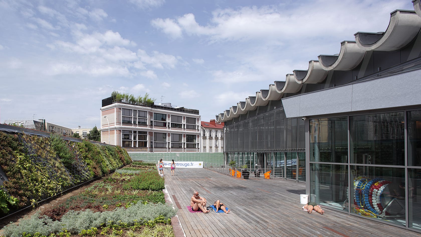 AP-MA architecture - centre aquatique de Montrouge