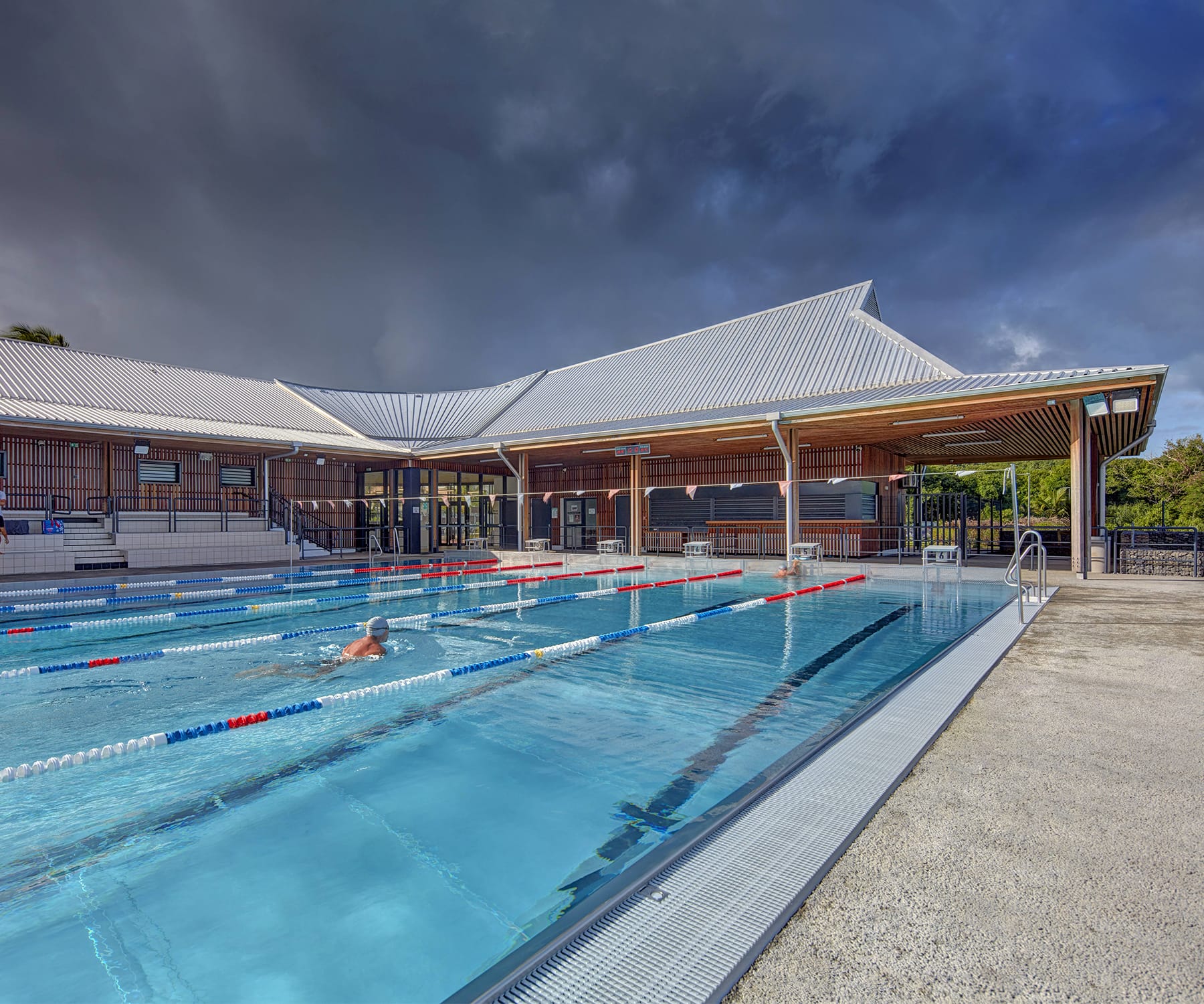 AP-MA architecture - Centre aquatique de Saint-Philippe de La Réunion