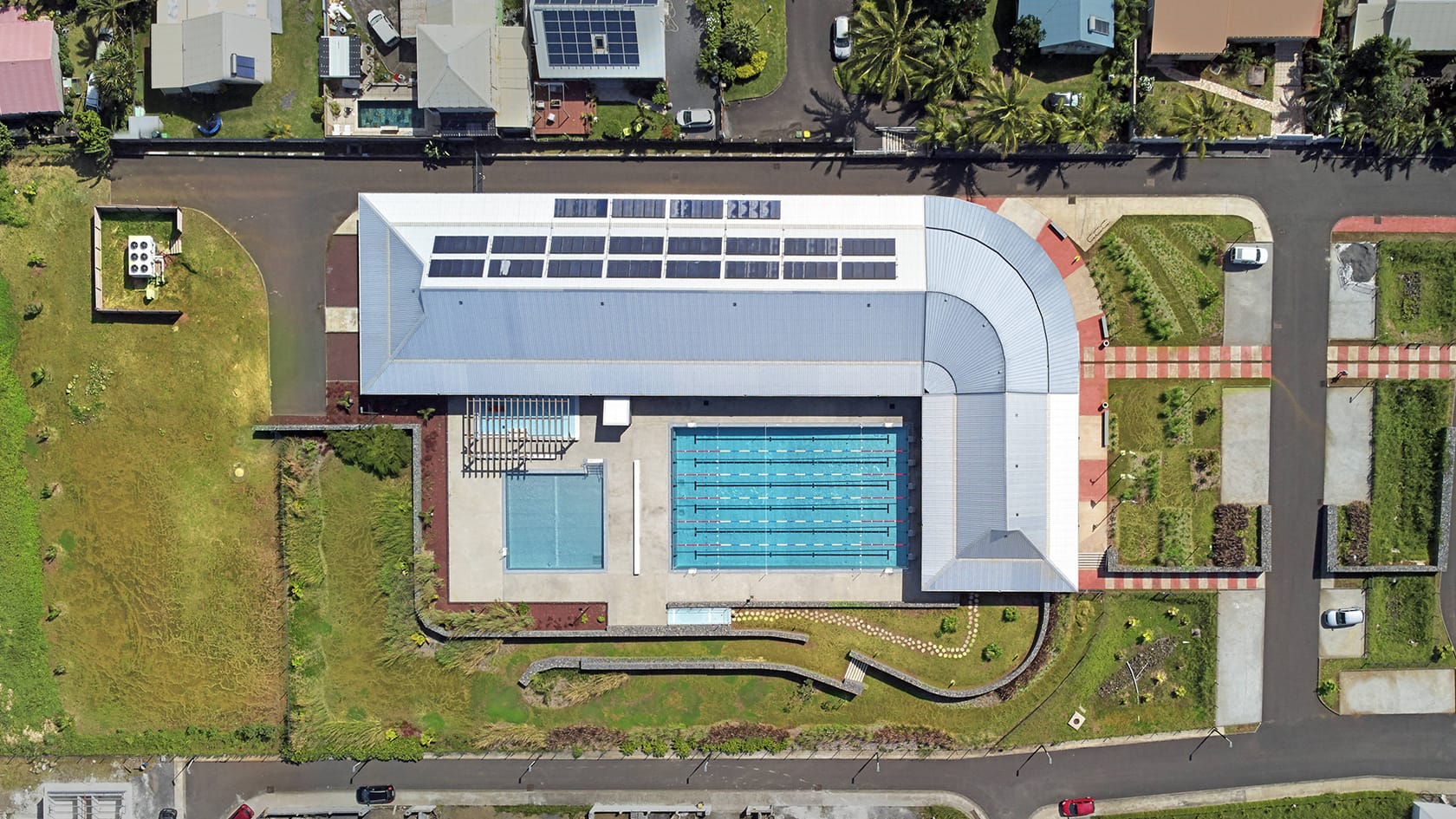 AP-MA architecture - Centre aquatique de Saint-Philippe de La Réunion