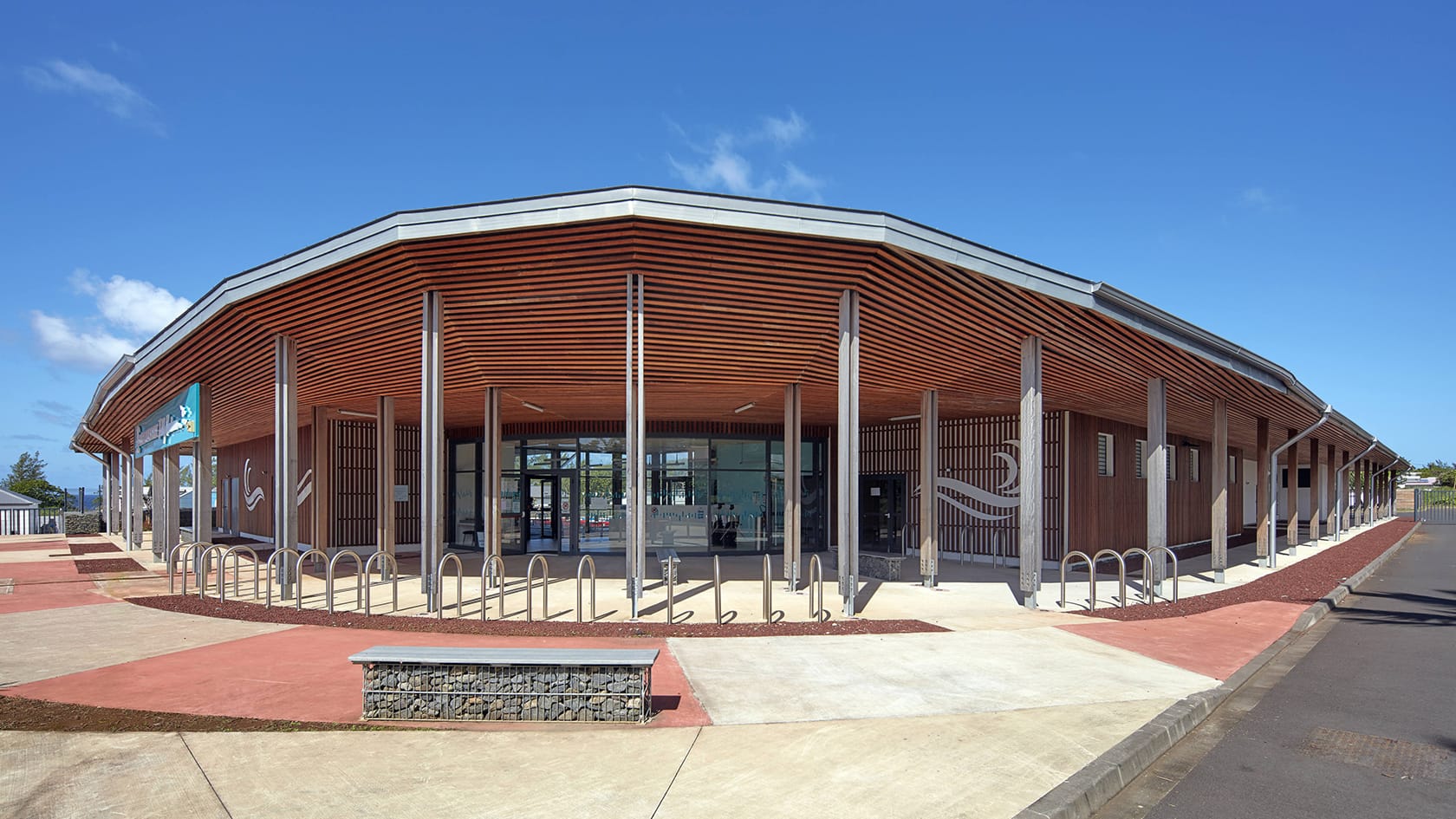 AP-MA architecture - Centre aquatique de Saint-Philippe de La Réunion